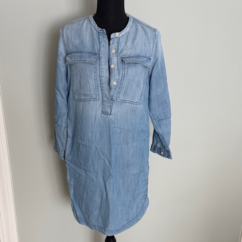 Women's Light Blue Denim Dress